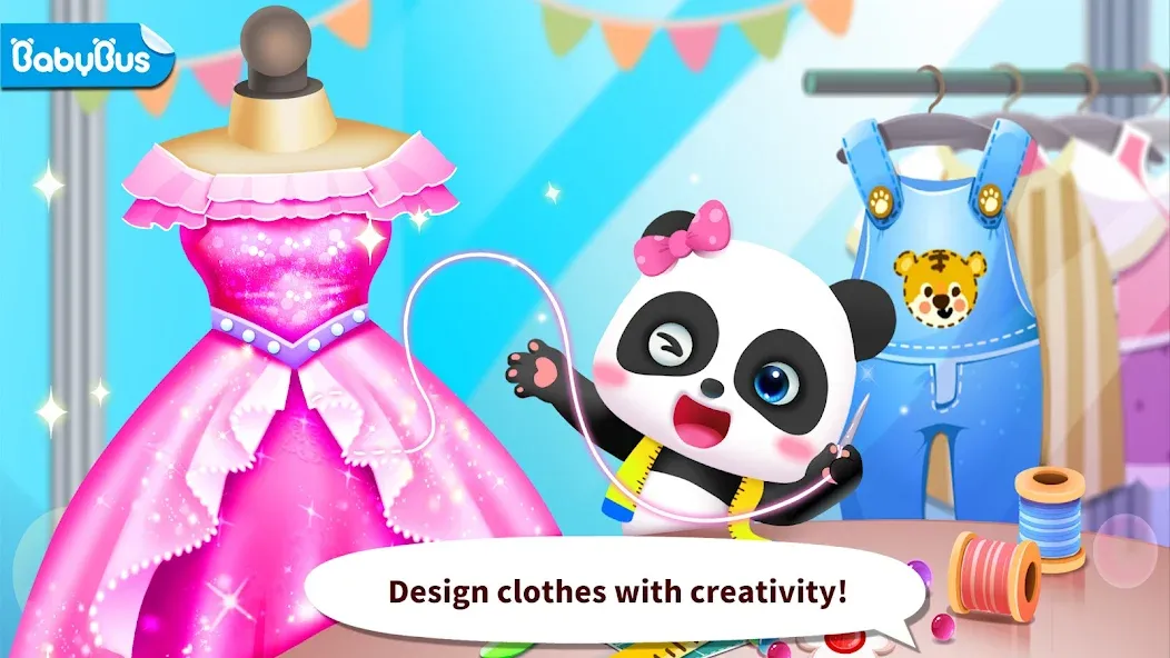 Baby Panda's Fashion Dress Up [MOD: безлимитные монеты и все наряды открыты] Screenshot 2