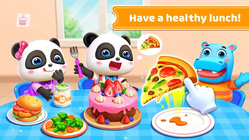 Baby Panda's School Bus [MOD: безлимитные деньги и открыты все уровни] Screenshot 5