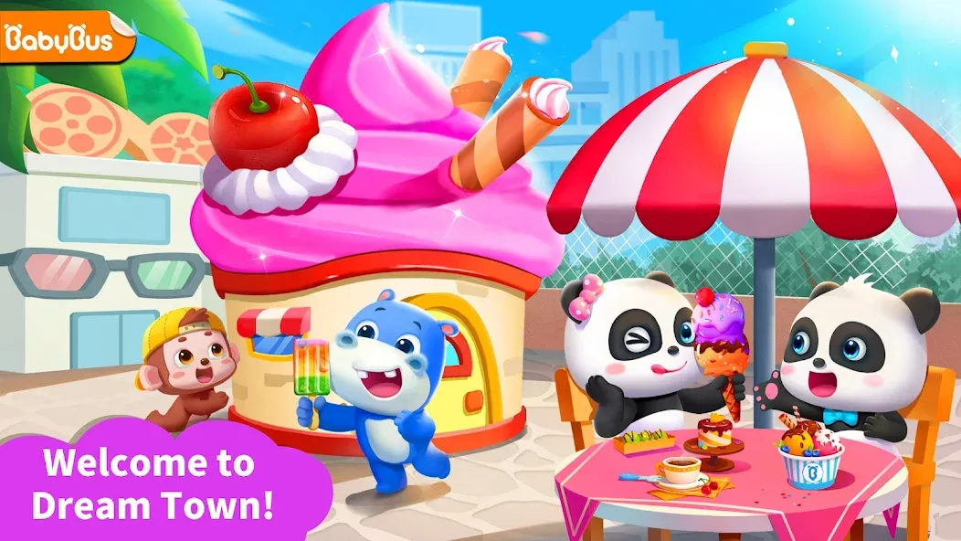 Little Panda’s Dream Town [MOD: безлимитные монеты и все районы открыты] Screenshot 1