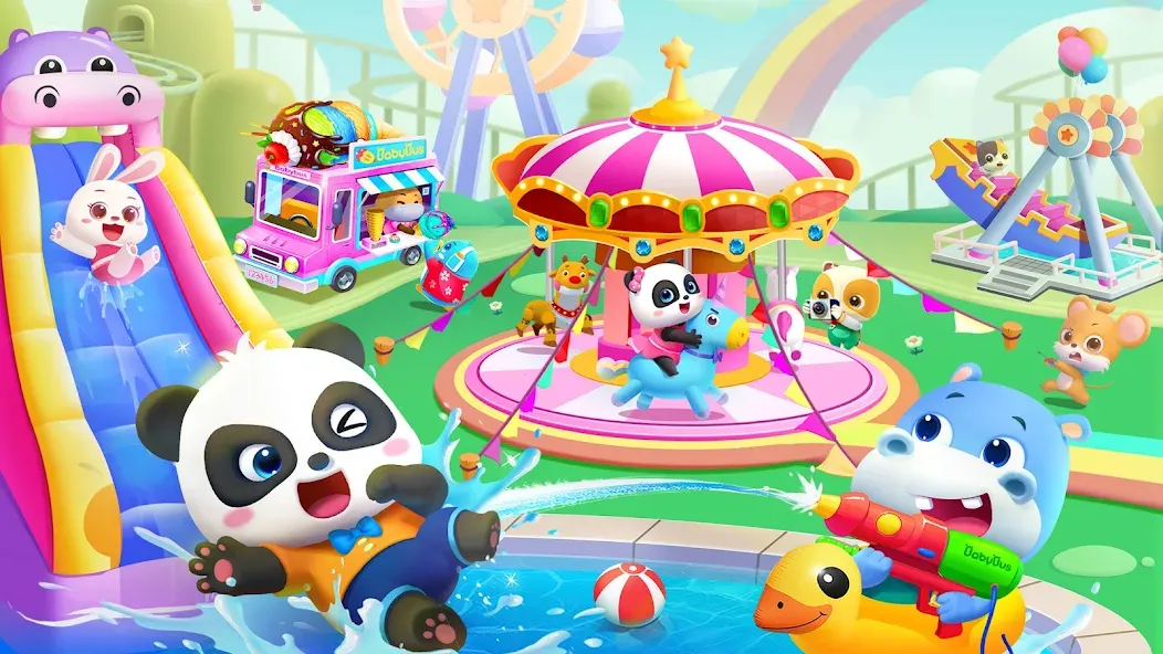 Baby Panda World: Kids Games [MOD: открыты все игры и уровни] Screenshot 2