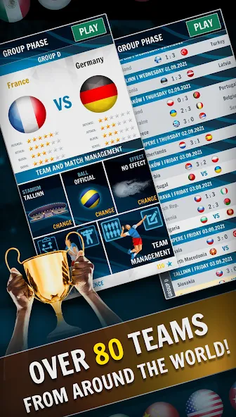 Volleyball Championship [MOD: безлимитные монеты и энергия] Screenshot 3