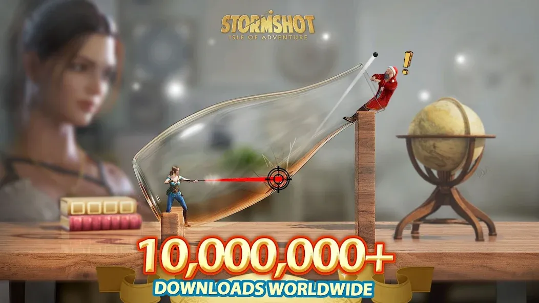 Stormshot: Isle of Adventure [MOD: безлимитные ресурсы и усиленное оружие] Screenshot 1