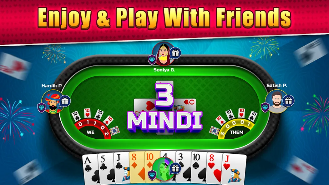 Mindi Online Card Game [MOD: безлимитные монеты и подсказки] Screenshot 2