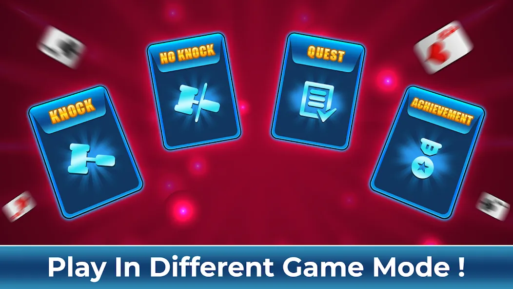 Tonk Rummy Card Game [MOD: безлимитные монеты и все уровни открыты] Screenshot 1