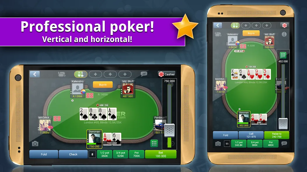 Jag Poker HD [MOD: безлимитные фишки и открыты все столы] Screenshot 1
