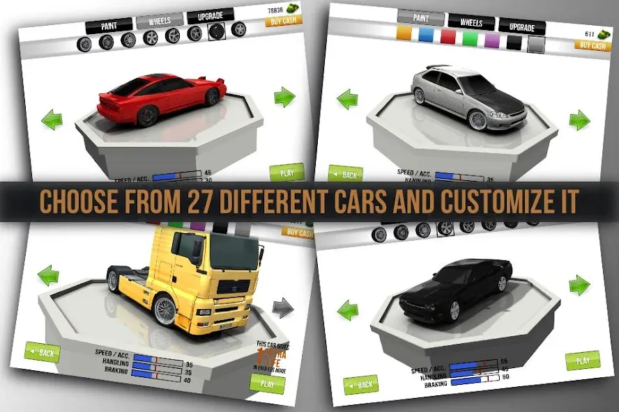 Traffic Racer [MOD: безлимитные деньги и все машины открыты] Screenshot 3