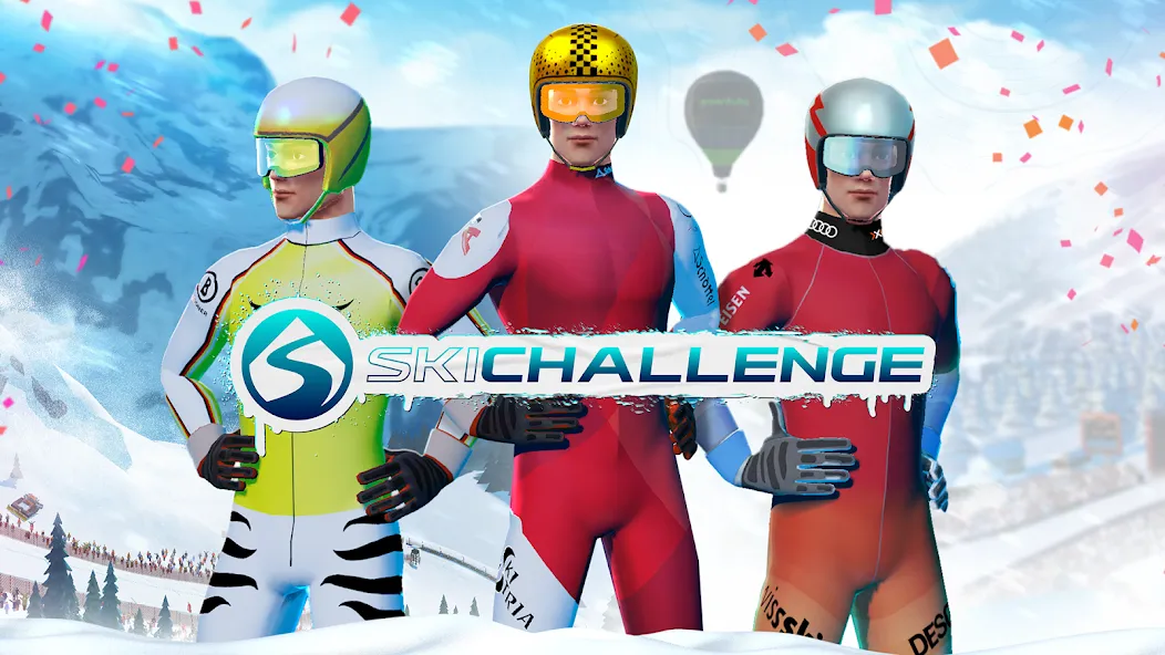 Ski Challenge [MOD: безлимитные деньги и все трассы открыты] Screenshot 1