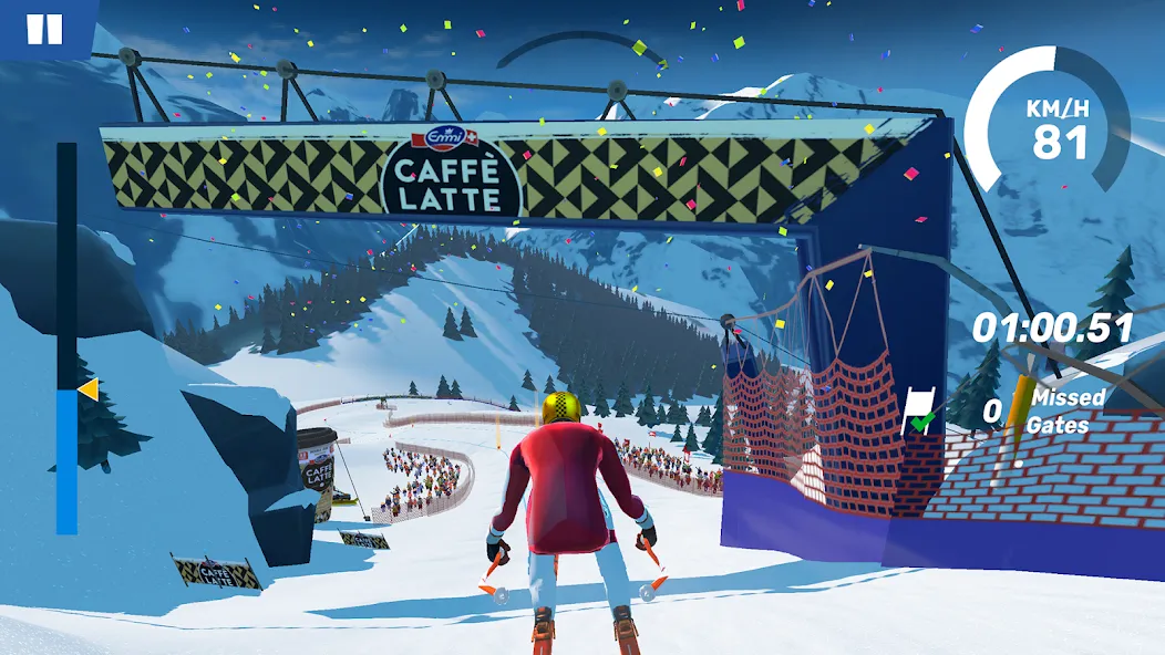 Ski Challenge [MOD: безлимитные деньги и все трассы открыты] Screenshot 4