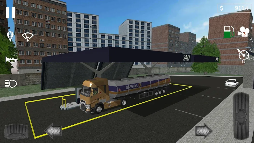 Cargo Transport Simulator [MOD: безлимитные деньги и топливо] Screenshot 5