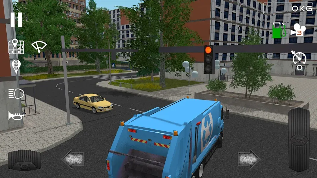 Trash Truck Simulator [MOD: безлимитные деньги и всё открыто] Screenshot 4