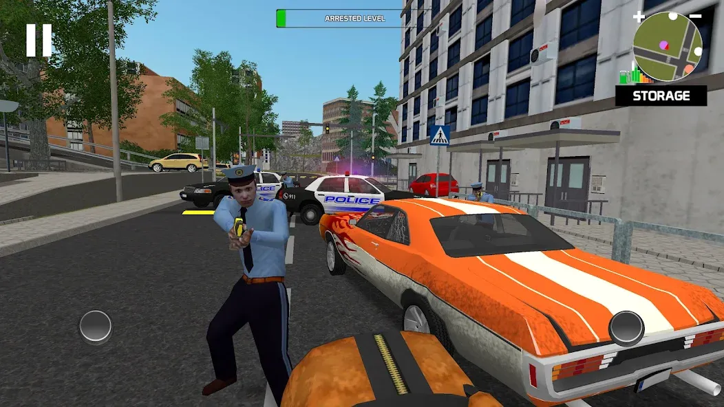 The Criminal [MOD: безлимитные деньги и оружие] Screenshot 1