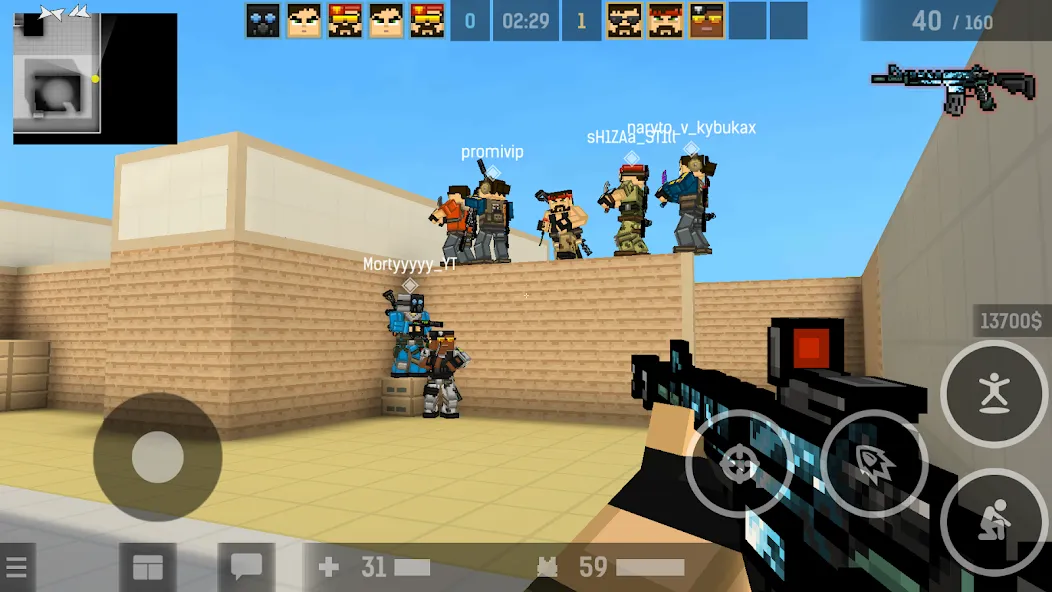 BLOCKPOST Mobile: PvP FPS [MOD: много денег и всё разблокировано] Screenshot 2