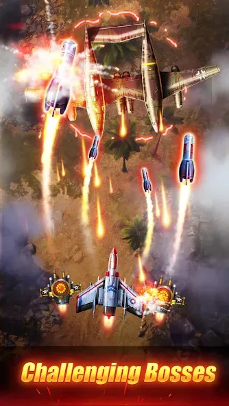 Sky Survivor: WWII Aircraft Sh [MOD: безлимитные деньги и ресурсы] Screenshot 4