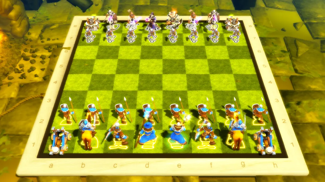 World Of Chess 3D [MOD: улучшенная 3d графика и шахматы] Screenshot 1