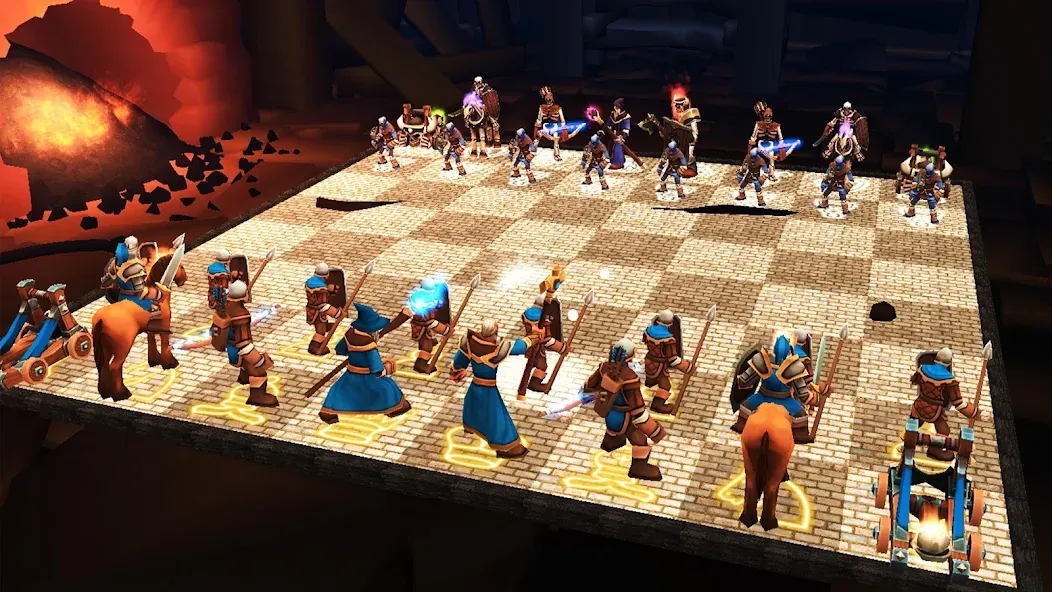 World Of Chess 3D [MOD: улучшенная 3d графика и шахматы] Screenshot 2