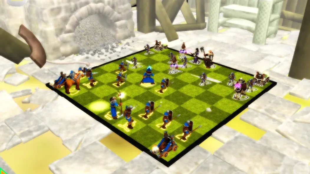 World Of Chess 3D [MOD: улучшенная 3d графика и шахматы] Screenshot 3