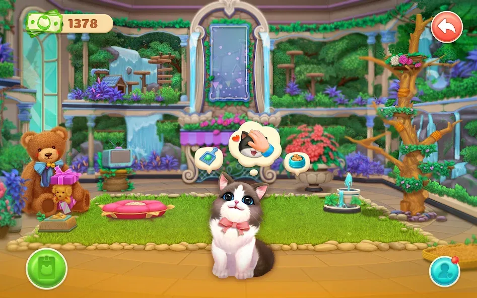 Kitten Match [MOD: безлимитные жизни и подсказки] Screenshot 5