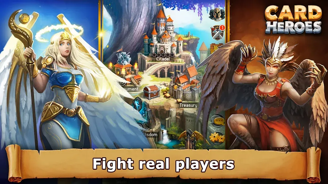 Card Heroes: TCG/CCG deck Wars [MOD: безлимитные монеты и все карты открыты] Screenshot 5