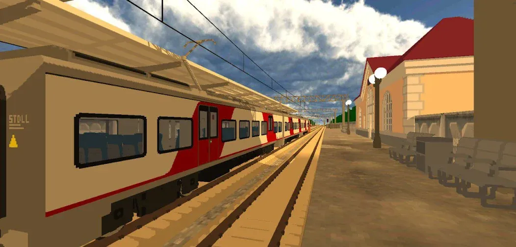 SkyRail - симулятор поезда СНГ [MOD: безлимитные деньги и топливо] Screenshot 4