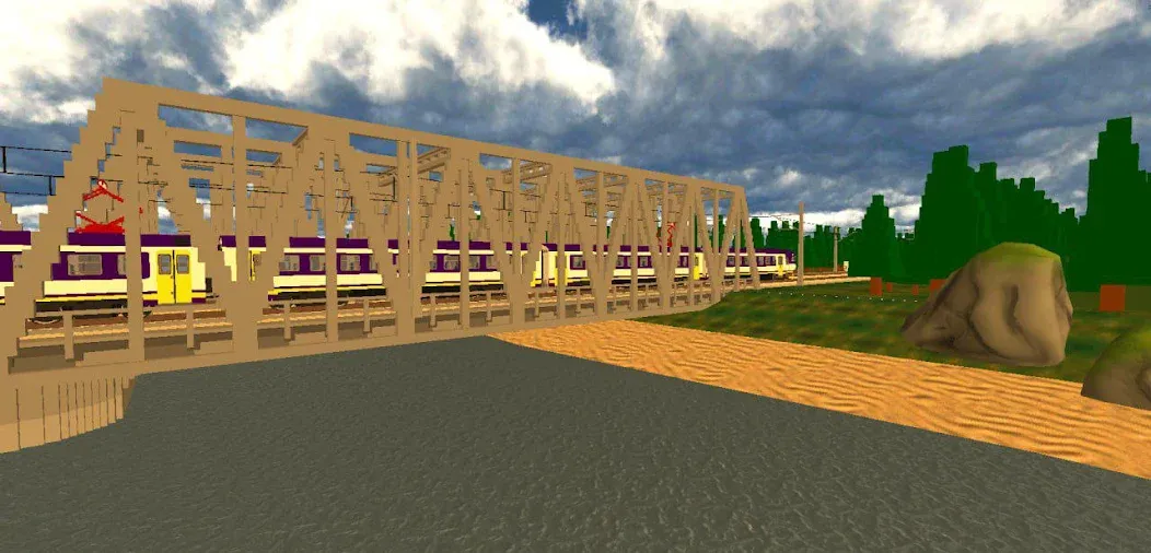 SkyRail - симулятор поезда СНГ [MOD: безлимитные деньги и топливо] Screenshot 5