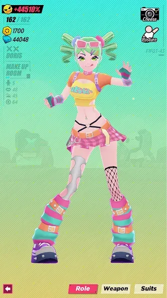 Slash &amp; Girl - Endless Run [MOD: безлимитные деньги и открыты все уровни] Screenshot 1