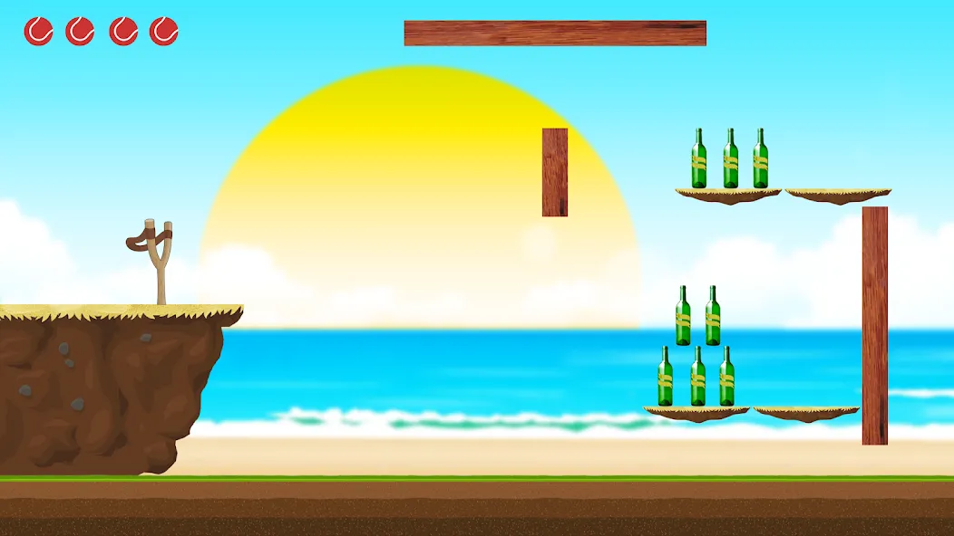 Hit Bottles Knock Down 2 [MOD: безлимитные монеты и все уровни] Screenshot 4