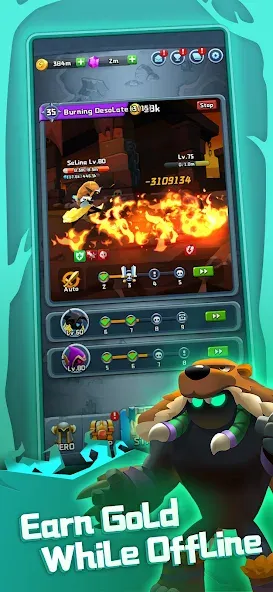 Chest Adventure: Idle RPG [MOD: много денег и открытые сундуки] Screenshot 2