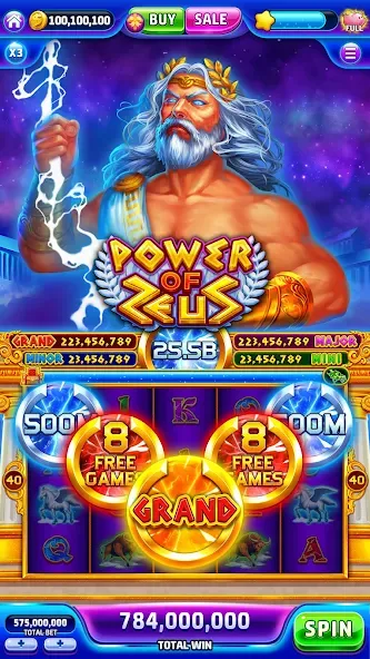Jackpotland-Vegas Casino Slots [MOD: безлимитные монеты и бонусы] Screenshot 2