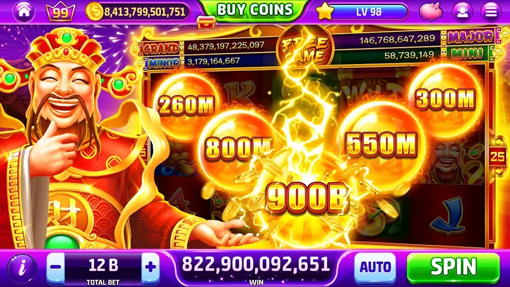 Golden Casino - Slots Games [MOD: безлимитные монеты и бонусы] Screenshot 1