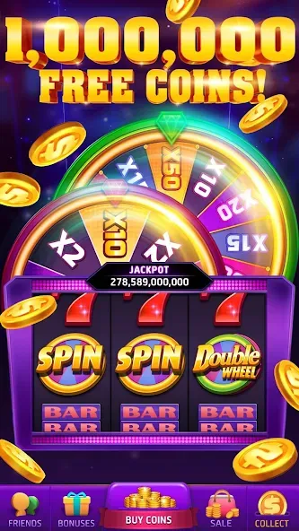 777 Casino – vegas slots games [MOD: безлимитные монеты и джекпоты] Screenshot 1