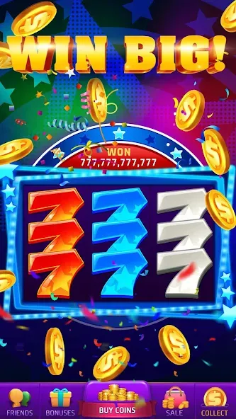 777 Casino – vegas slots games [MOD: безлимитные монеты и джекпоты] Screenshot 2