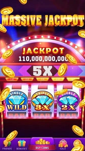 777 Casino – vegas slots games [MOD: безлимитные монеты и джекпоты] Screenshot 3