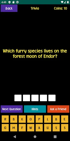Quiz For SW Fans [MOD: сложные вопросы для фанатов] Screenshot 3