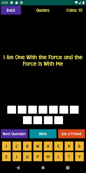 Quiz For SW Fans [MOD: сложные вопросы для фанатов] Screenshot 4