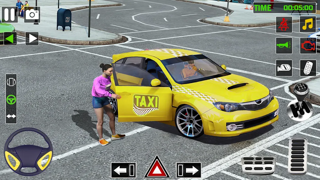 City Taxi Games-Taxi Car Games [MOD: безлимитные деньги и все машины открыты] Screenshot 2