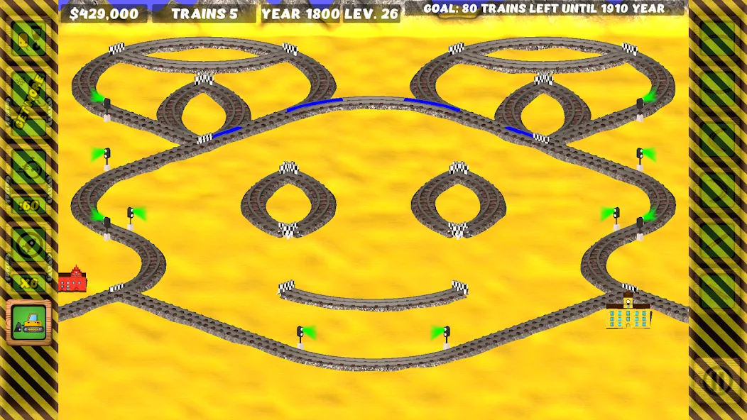 My Railroad: train and city [MOD: безлимитные деньги и топливо] Screenshot 2
