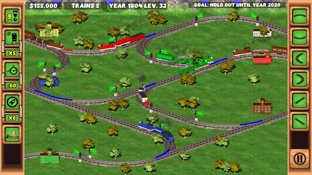 My Railroad: train and city [MOD: безлимитные деньги и топливо] Screenshot 3