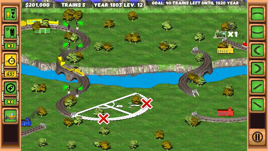 My Railroad: train and city [MOD: безлимитные деньги и топливо] Screenshot 5