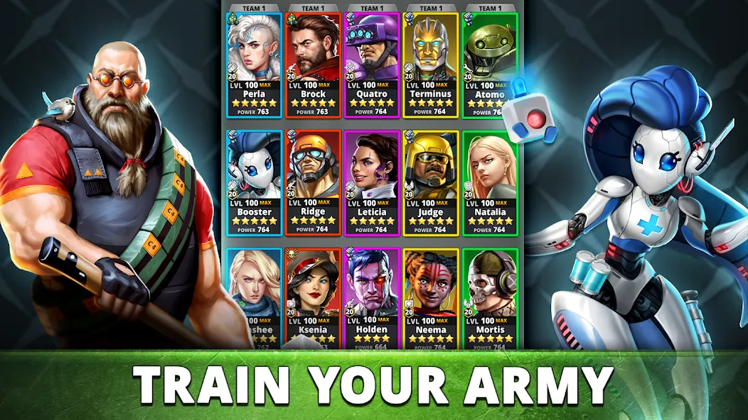 Puzzle Combat: Match-3 RPG [MOD: безлимитные деньги и энергия] Screenshot 5