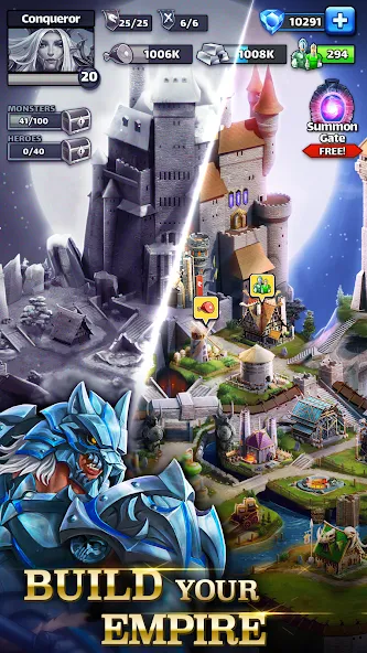 Empires &amp; Puzzles: Match-3 RPG [MOD: безлимитные ресурсы и усиленные герои] Screenshot 2
