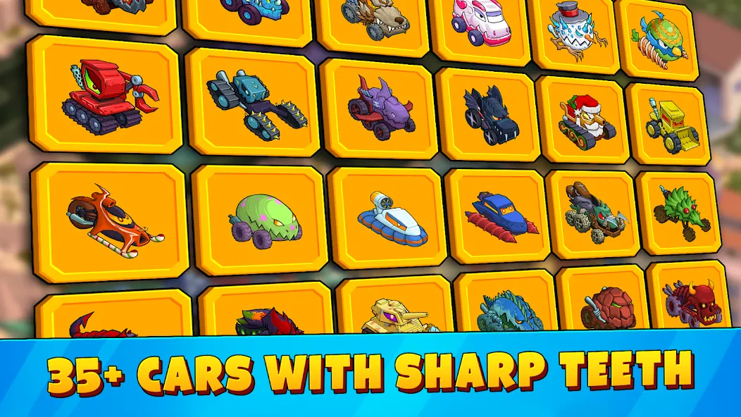 Car Eats Car 3 Hill Climb Race [MOD: безлимитные деньги и все машины открыты] Screenshot 3