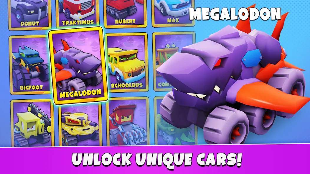 Car Eats Car 5 - Battle Arena [MOD: безлимитные деньги и усиленные машины] Screenshot 3