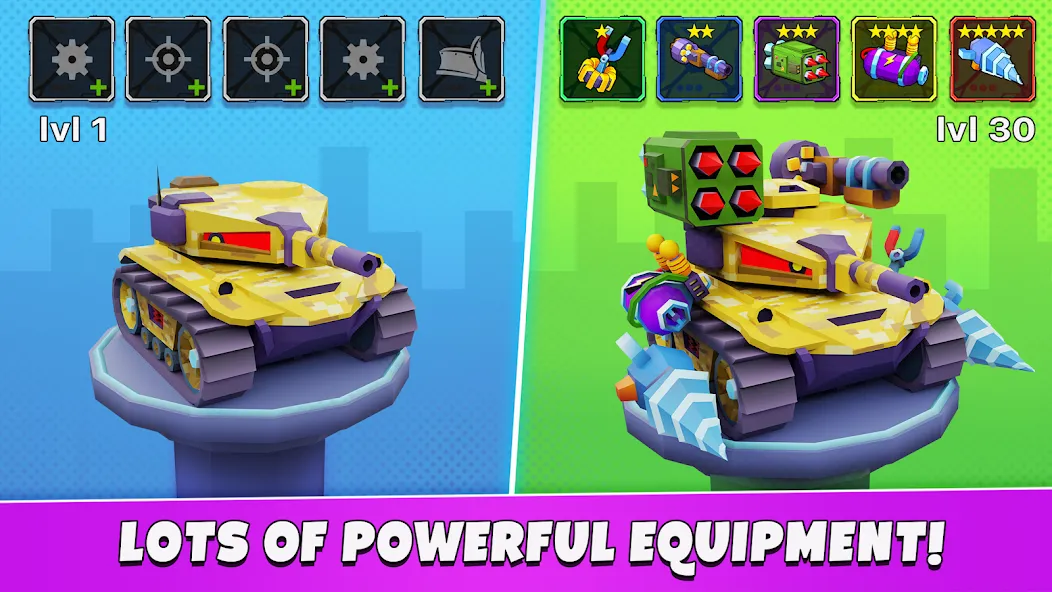 Car Eats Car 5 - Battle Arena [MOD: безлимитные деньги и усиленные машины] Screenshot 5
