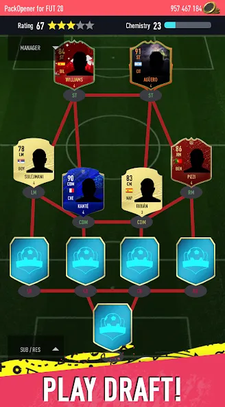Pack Opener for FUT 20 by SMOQ [MOD: улучшенный симулятор открытия паков] Screenshot 3