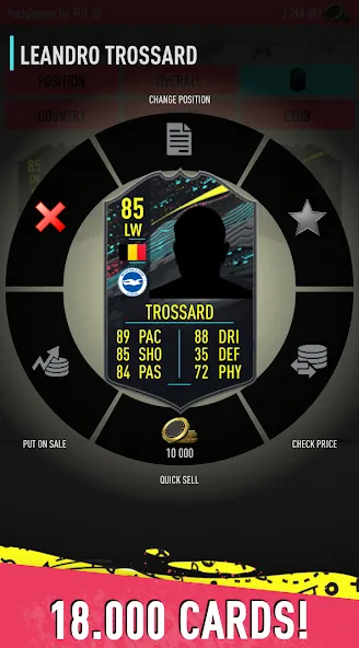 Pack Opener for FUT 20 by SMOQ [MOD: улучшенный симулятор открытия паков] Screenshot 4