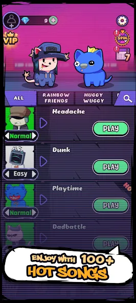 Singing Cat Concert [MOD: безлимитные монеты и все песни] Screenshot 5