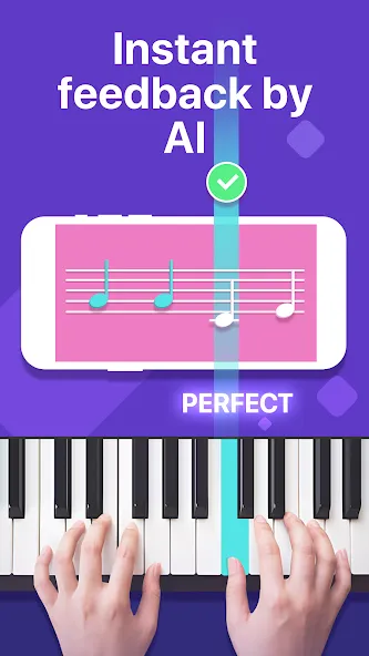 Simpia: Learn Piano Fast [MOD: быстрое обучение игре на пианино] Screenshot 3