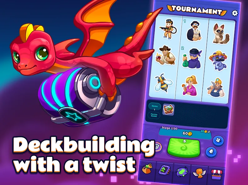 SpinCraft: Roguelike [MOD: безлимитные монеты и улучшения] Screenshot 3