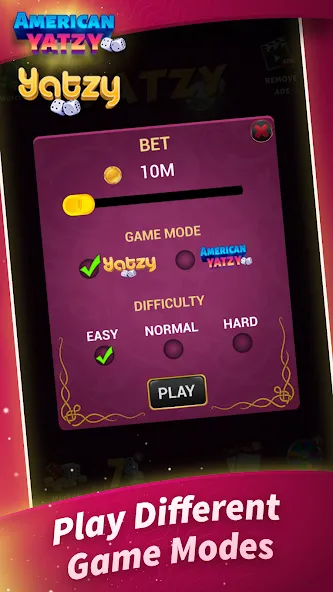 Yatzy - Offline Dice Games [MOD: без рекламы и бесконечные броски] Screenshot 4