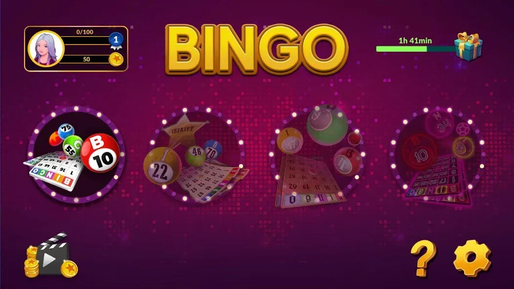 Bingo - Offline Bingo Game [MOD: безлимитные монеты и бонусы] Screenshot 5
